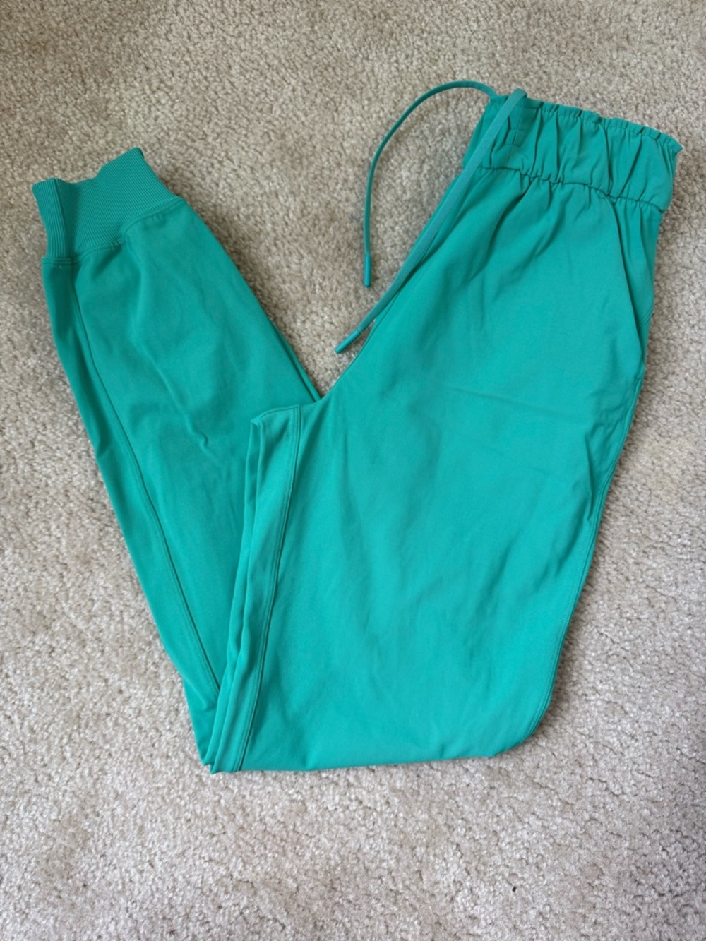 Lululemon Jogger Pants Kelly Green Size 0 Worn Once